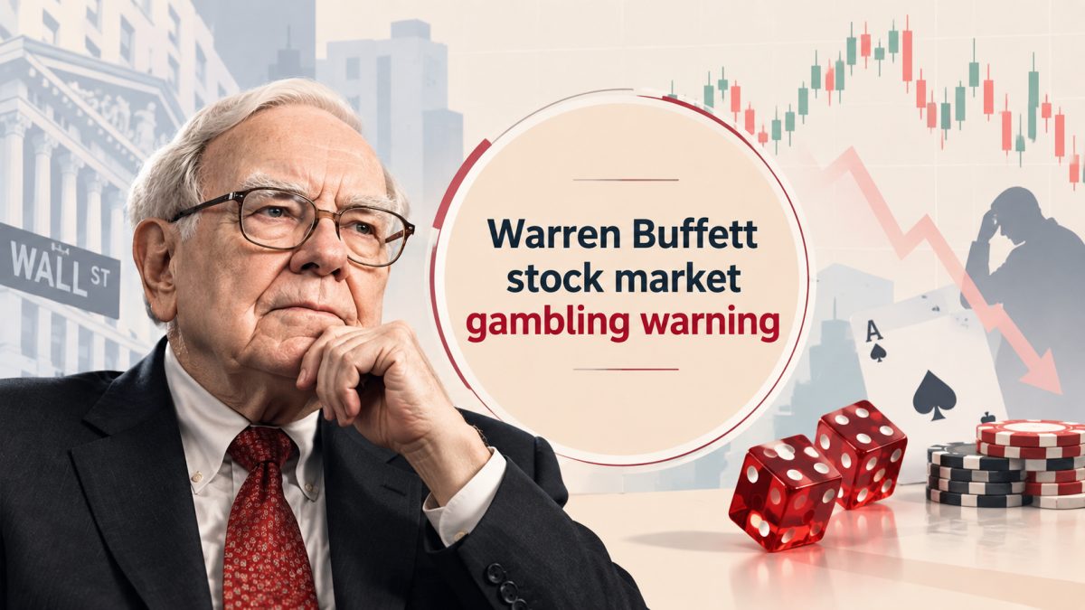 Warren Buffett Warns Stock Market Behavior Resembles Gambling, Not Investing